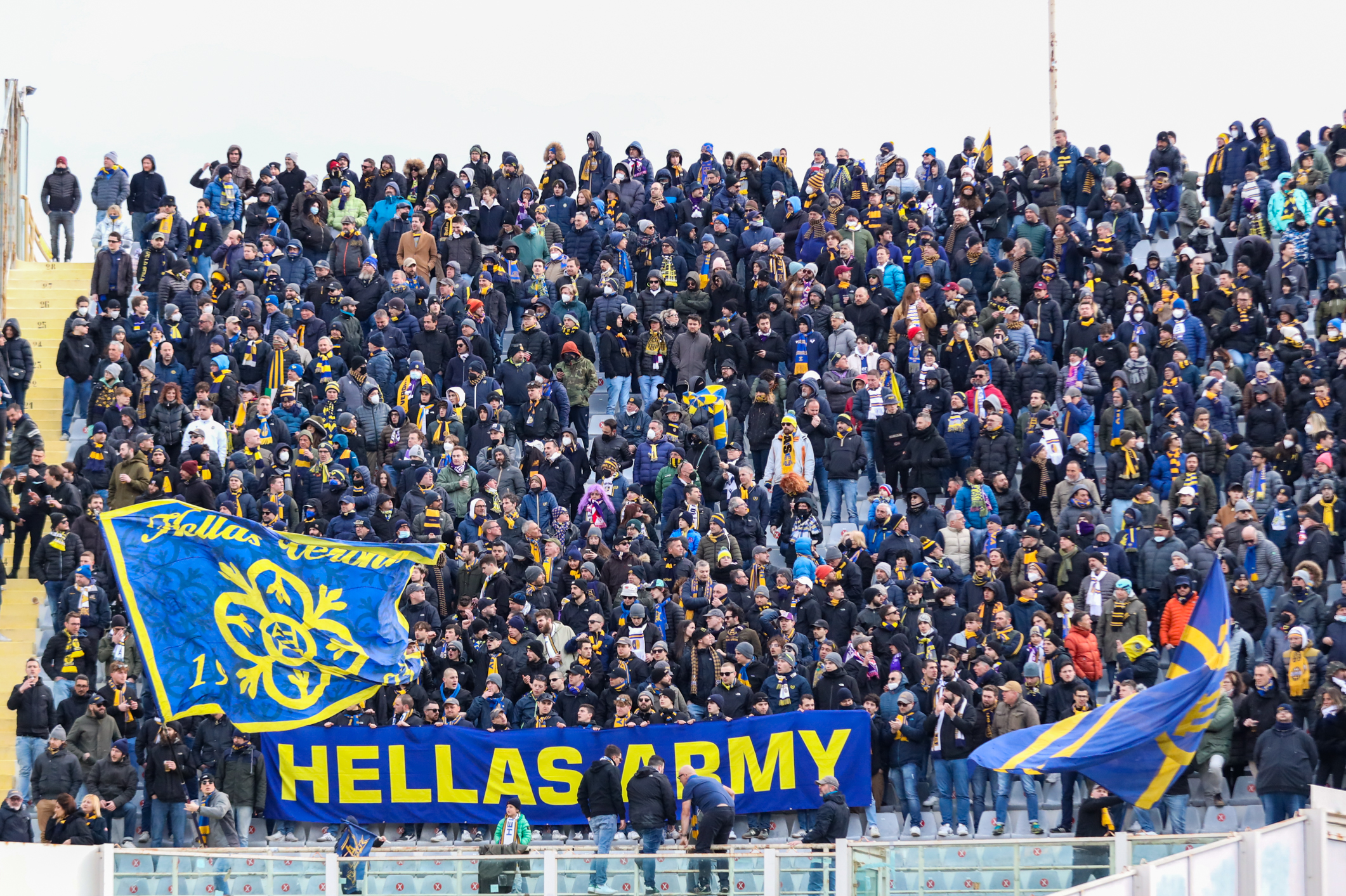 Striscione Verona, la nota della società: “Condanniamo ogni incitamento all’odio”