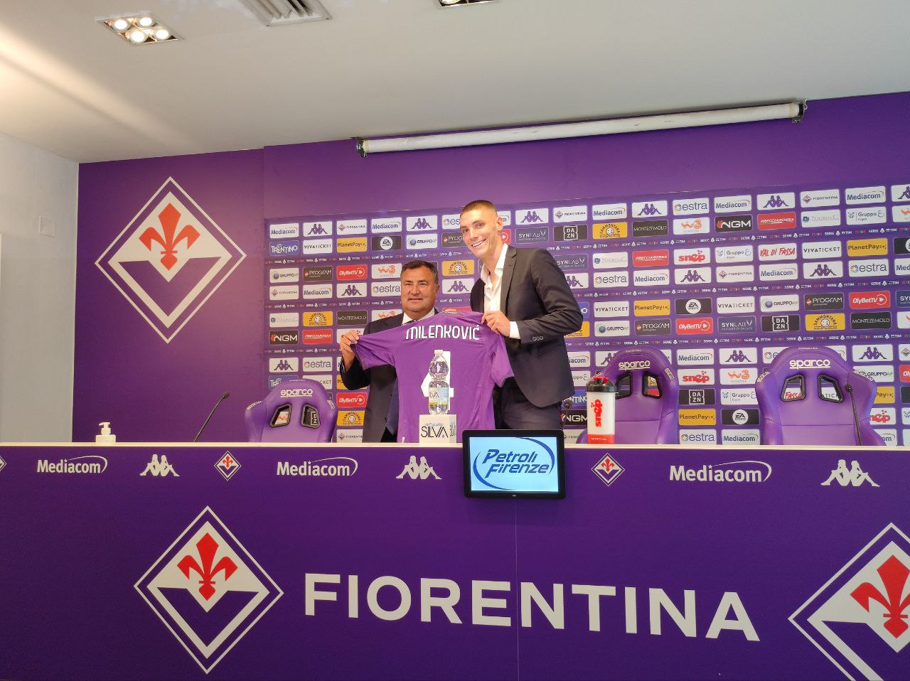 Rosati scherza con Milenkovic: “Chissà dove sarò nel 2027…”